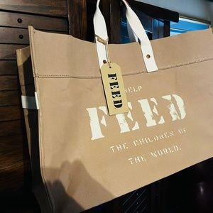 FEED Extra Large Market Tote - NEW! Great for travel!